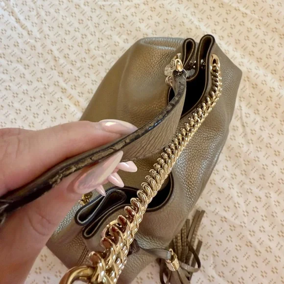 Gucci Metallic Shoulder Bag **PRICE FIRM*** - Picture 9 of 11